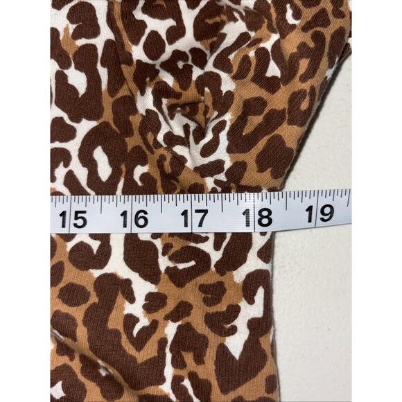 Lilly Pulitzer Jansen V- Neck Sweatshirt Chocolate My Favorite Spot Print! 💕 - Picture 8 of 9